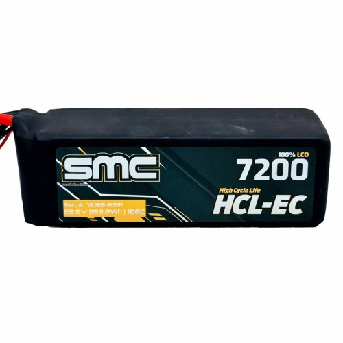 HCL-EC 22.2V 7200mAh 100C  G10 Protection Plates